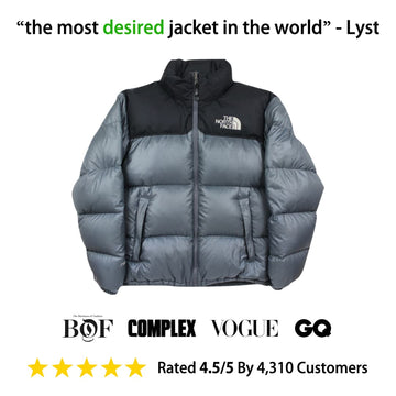 The North Face Grey Puffer Jacket