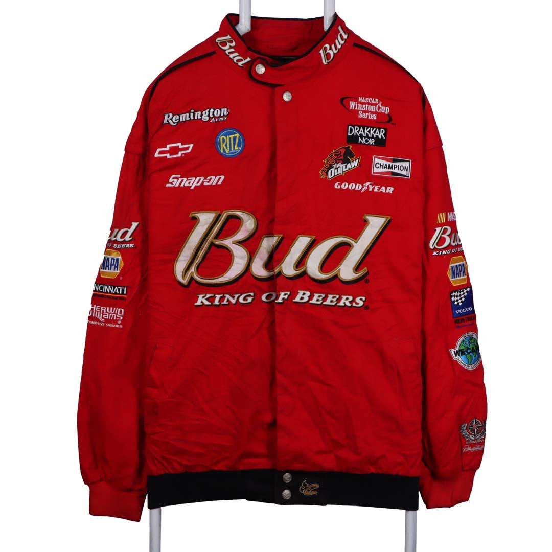 Chase Authentics 90’s Budweiser NASCAR Jacket