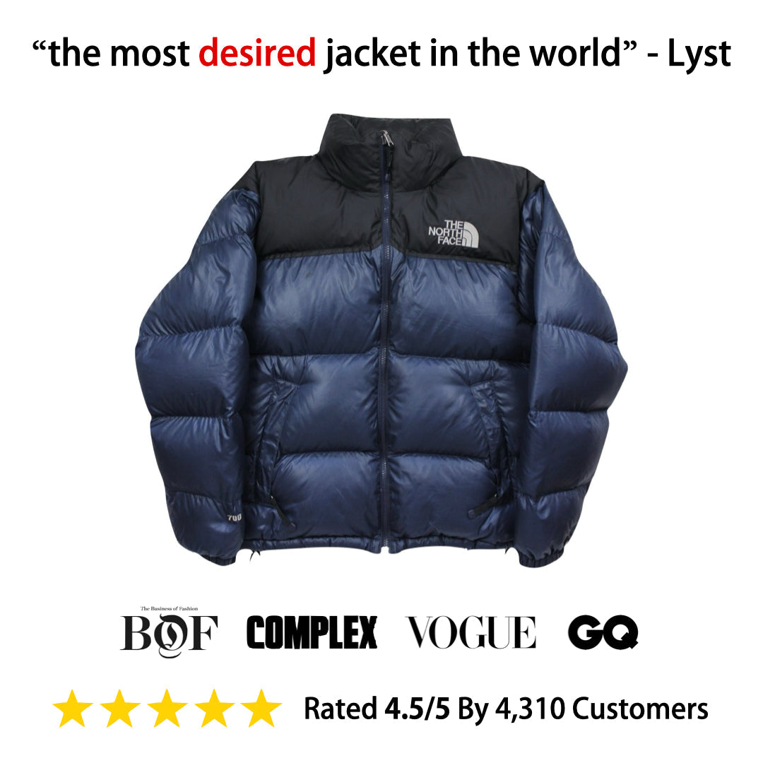 The North Face Blue Puffer Jacket