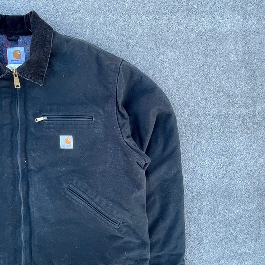Vintage Carhartt Black Detroit Jacket