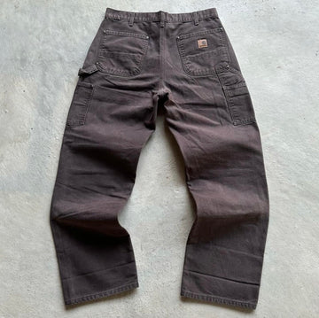Vintage Carhartt Double Knee Brown Carpenter Trousers